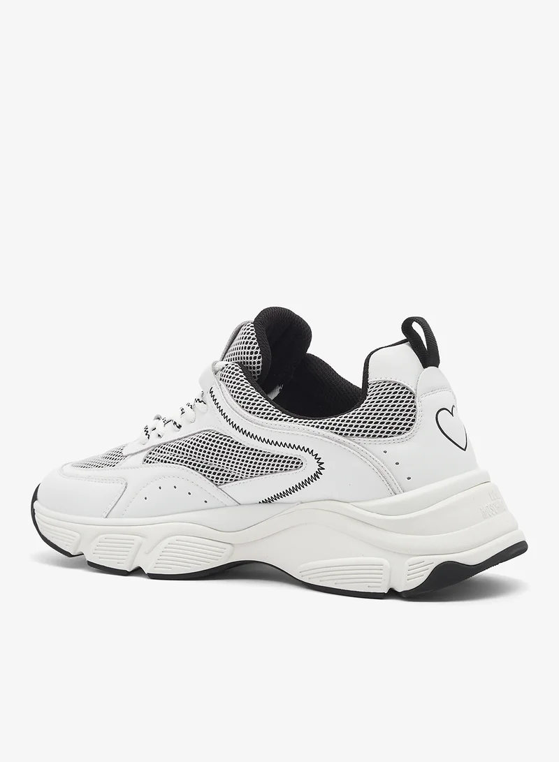 لوف موسكينو حذاء رياضي عالي من غبار النجوم